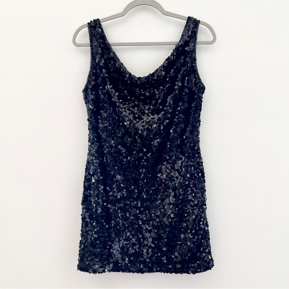 Vintage sequin dress by United Colors of Benetton XS